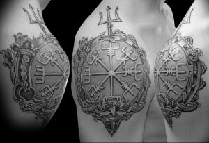 фото руны обереги тату 03.04.2019 №012 - runes amulets tattoo - tattoo-photo.ru