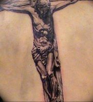 фото тату Распятие 01.05.2019 №041 — crucifix tattoo — tattoo-photo.ru
