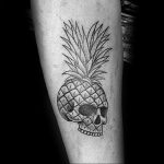 фото тату ананас 24.04.2019 №011 - tattoo pineapple - tattoo-photo.ru