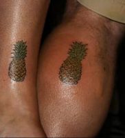 фото тату ананас 24.04.2019 №019 — tattoo pineapple — tattoo-photo.ru