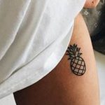 фото тату ананас 24.04.2019 №065 - tattoo pineapple - tattoo-photo.ru