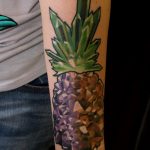 фото тату ананас 24.04.2019 №201 - tattoo pineapple - tattoo-photo.ru