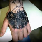 фото тату биомеханика на руке 06.04.2019 №022 - tattoo biomechanics on h - tattoo-photo.ru