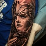 фото тату воин женщина амазонка 17.04.2019 №023 - tattoo woman warrior - tattoo-photo.ru