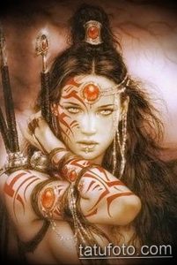 фото тату воин женщина амазонка 17.04.2019 №036 - tattoo woman warrior - tattoo-photo.ru