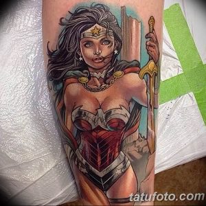 фото тату воин женщина амазонка 17.04.2019 №076 - tattoo woman warrior - tattoo-photo.ru