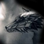 фото тату волчий оскал 01.05.2019 №125 - wolf grin tattoo - tattoo-photo.ru