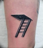 фото тату лестница 15.04.2019 №020 — tattoo ladder — tattoo-photo.ru