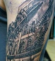 фото тату лестница 15.04.2019 №040 — tattoo ladder — tattoo-photo.ru