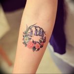 Фото тату цветок колокольчики 15.04.2019 №010 - ideas flower bells tattoo - tattoo-photo.ru