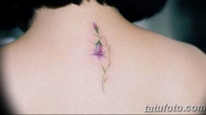 Фото тату цветок колокольчики 15.04.2019 №023 - ideas flower bells tattoo - tattoo-photo.ru