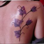 Фото тату цветок колокольчики 15.04.2019 №031 - ideas flower bells tattoo - tattoo-photo.ru
