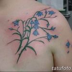 Фото тату цветок колокольчики 15.04.2019 №050 - ideas flower bells tattoo - tattoo-photo.ru