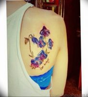 Фото тату цветок колокольчики 15.04.2019 №053 — ideas flower bells tattoo — tattoo-photo.ru