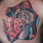 фото биомеханика сердце тату 06.04.2019 №025 - biomechanics heart tattoo - tattoo-photo.ru