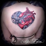 фото биомеханика сердце тату 06.04.2019 №027 - biomechanics heart tattoo - tattoo-photo.ru