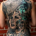 фото биомеханика тату 06.04.2019 №020 - biomechanics tattoo - tattoo-photo.ru