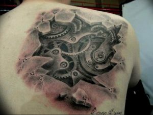 фото биомеханика тату 06.04.2019 №041 - biomechanics tattoo - tattoo-photo.ru