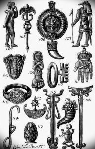 фото древние тату обереги 03.04.2019 №001 - ancient tattoos amulets - tattoo-photo.ru