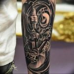 фото идея биомеханические тату 06.04.2019 №009 - tattoo biomechaniс - tattoo-photo.ru