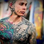 фото идея биомеханические тату 06.04.2019 №024 - tattoo biomechaniс - tattoo-photo.ru