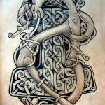 фото кельтский оберег тату 03.04.2019 №001 - celtic amulet tattoo - tattoo-photo.ru