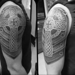 фото кельтский оберег тату 03.04.2019 №023 - celtic amulet tattoo - tattoo-photo.ru