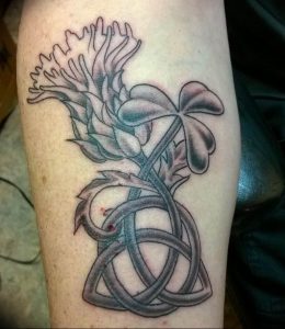 фото кельтский оберег тату 03.04.2019 №034 - celtic amulet tattoo - tattoo-photo.ru