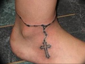 фото крест оберег тату 03.04.2019 №001 - cross charm tattoo - tattoo-photo.ru