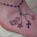 фото крест оберег тату 03.04.2019 №008 - cross charm tattoo - tattoo-photo.ru