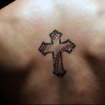 фото крест оберег тату 03.04.2019 №009 - cross charm tattoo - tattoo-photo.ru