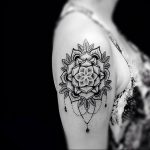 фото оберег мандала тату 03.04.2019 №002 - Mandala tattoos - tattoo-photo.ru