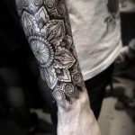 фото оберег мандала тату 03.04.2019 №009 - Mandala tattoos - tattoo-photo.ru