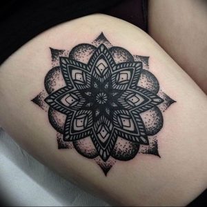 фото оберег мандала тату 03.04.2019 №011 - Mandala tattoos - tattoo-photo.ru