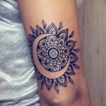 фото оберег мандала тату 03.04.2019 №015 - Mandala tattoos - tattoo-photo.ru