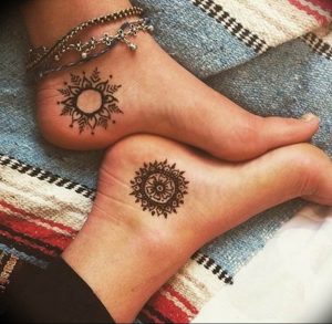 фото оберег мандала тату 03.04.2019 №031 - Mandala tattoos - tattoo-photo.ru