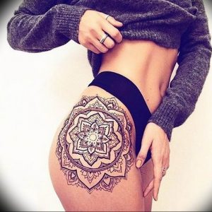 фото оберег мандала тату 03.04.2019 №037 - Mandala tattoos - tattoo-photo.ru