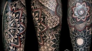 фото оберег мандала тату 03.04.2019 №058 - Mandala tattoos - tattoo-photo.ru