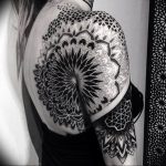 фото оберег мандала тату 03.04.2019 №065 - Mandala tattoos - tattoo-photo.ru