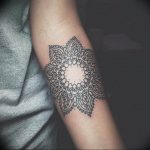 фото оберег мандала тату 03.04.2019 №072 - Mandala tattoos - tattoo-photo.ru