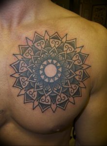 фото оберег мандала тату 03.04.2019 №084 - Mandala tattoos - tattoo-photo.ru