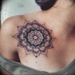 фото оберег мандала тату 03.04.2019 №091 - Mandala tattoos - tattoo-photo.ru