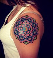 фото оберег мандала тату 03.04.2019 №094 — Mandala tattoos — tattoo-photo.ru