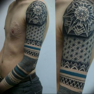 фото оберег мандала тату 03.04.2019 №096 - Mandala tattoos - tattoo-photo.ru