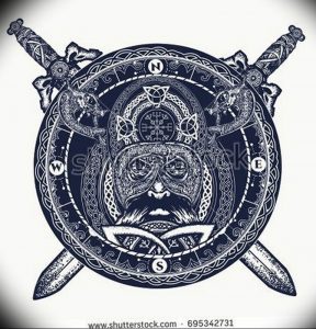 фото скандинавские обереги тату 03.04.2019 №001 - Scandinavian amulets - tattoo-photo.ru