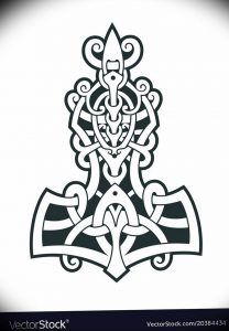 фото скандинавские обереги тату 03.04.2019 №003 - Scandinavian amulets - tattoo-photo.ru