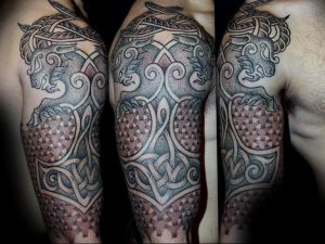 фото скандинавские обереги тату 03.04.2019 №011 - Scandinavian amulets - tattoo-photo.ru