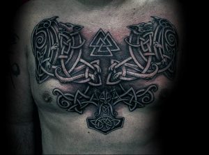 фото скандинавские обереги тату 03.04.2019 №023 - Scandinavian amulets - tattoo-photo.ru