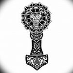 фото скандинавские обереги тату 03.04.2019 №031 - Scandinavian amulets - tattoo-photo.ru