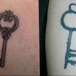 фото тату Ключ 03.05.2019 №021 - tattoo key - tattoo-photo.ru